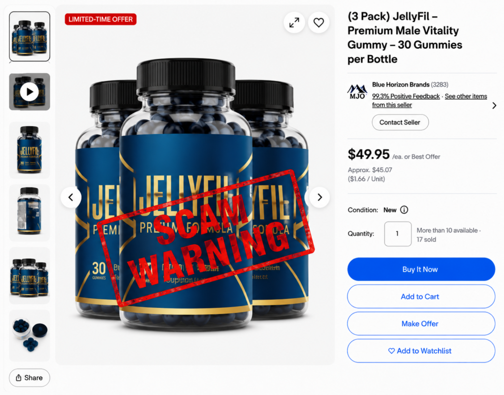 Beware of fake options info